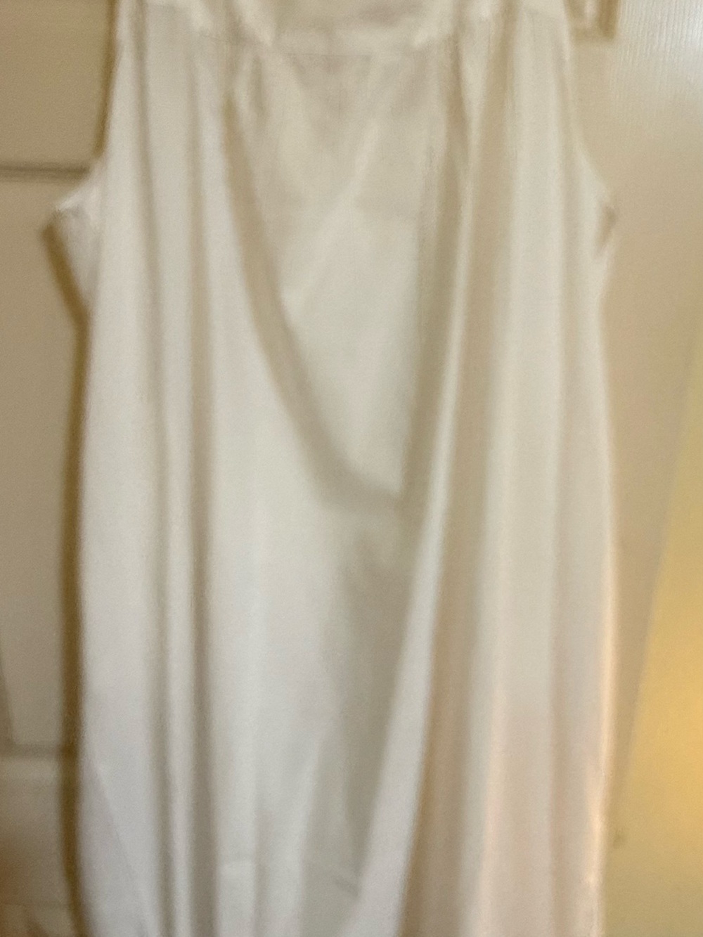 The 1 For U - White Cotton Embroidered Nightgown - Classic Women’s Sleepwear - Picture 3 of 3